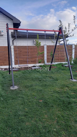 Монтаж уличных качелей Sv Sport