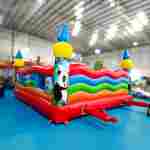 Коммерческий надувной батут "Сафари приключения" 6*5*2.8 м