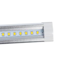 ULM-F45-2x6W-4500K IP20 SILVER Светильники светодиодные для мебели. набор из 2-х шт. Механический выключатель. 600x25x8мм. 2x500Lm. ТМ Uniel