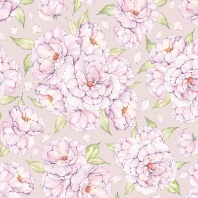 Розы на бежевом - Wild Roses on beige