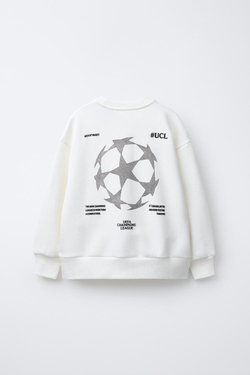 ZARA ТОЛСТОВКА UEFA CHAMPIONS LEAGUE ®, ЭКРЮ