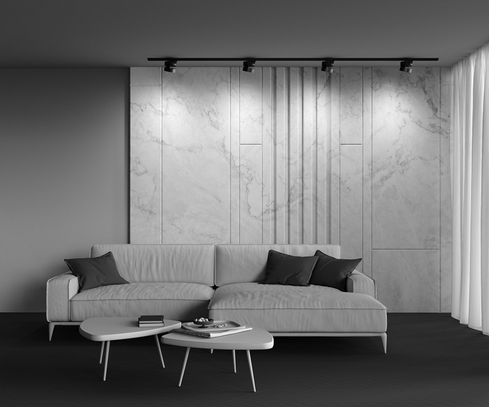 Накладной светильник Maytoni Technical Onda TR007-1-18W3K-B-1