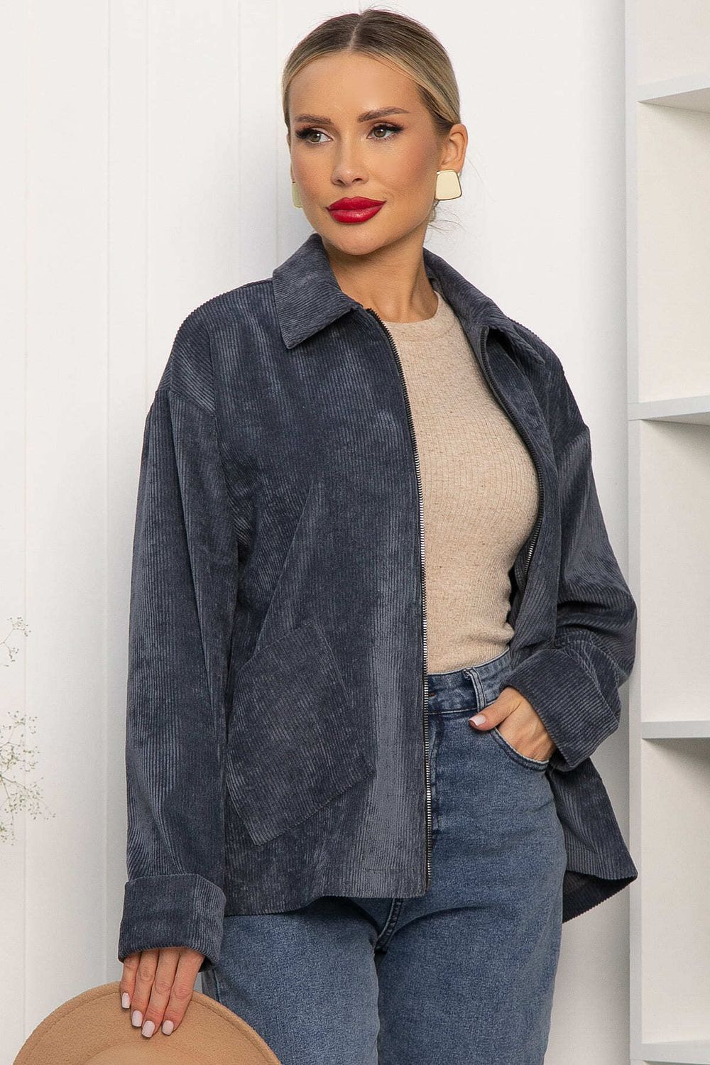 Жакет Реджина (серый) Б14177-9М LT Collection