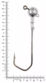 Джиг некрашеный Stinger Eye Jig, крючок Vido Craft VD-079 10/0 (3шт/уп)