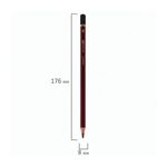 Карандаш чернографитный Brauberg Art Premiere, 8В