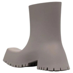 Balenciaga Trooper Rubber Boot Beige Women"s