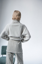 Брюки с баской вельветовые MINT