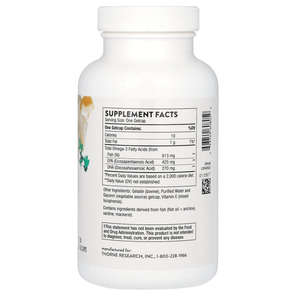 Thorne, Super EPA, 90 капсул