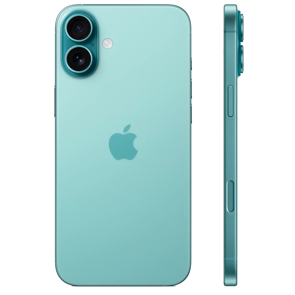 Смартфон Apple iPhone 16 Plus 256GB, eSIM, Teal (Зеленый)
