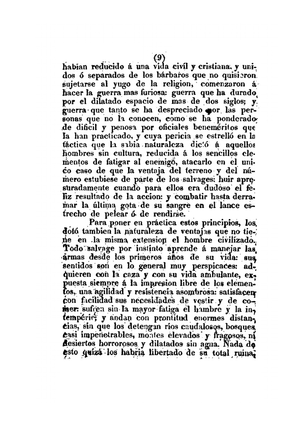 Memoria Sobre Las Proporciones Naturales De Las Provincias Internas Occidentales | J.M. Riesgo