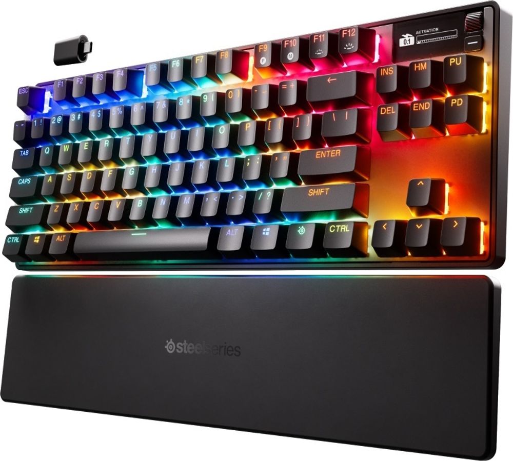 Клавиатура SteelSeries Apex Pro TKL WL Gen 3 черный
