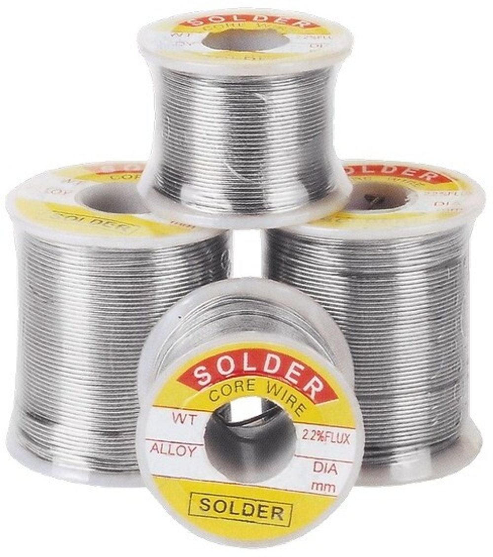 Припой Sparta Sn60Pb40, D1мм, 25г на пластмассовой катушке