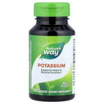 Nature's Way, калий, 85 мг, 100 капсул