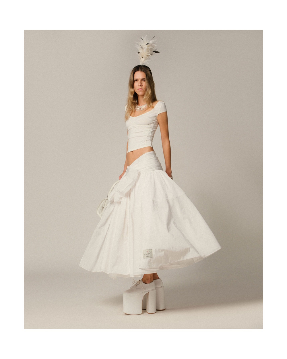 Бельевой стрейч топ