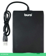 Дисковод Buro BUM-USB FDD черный