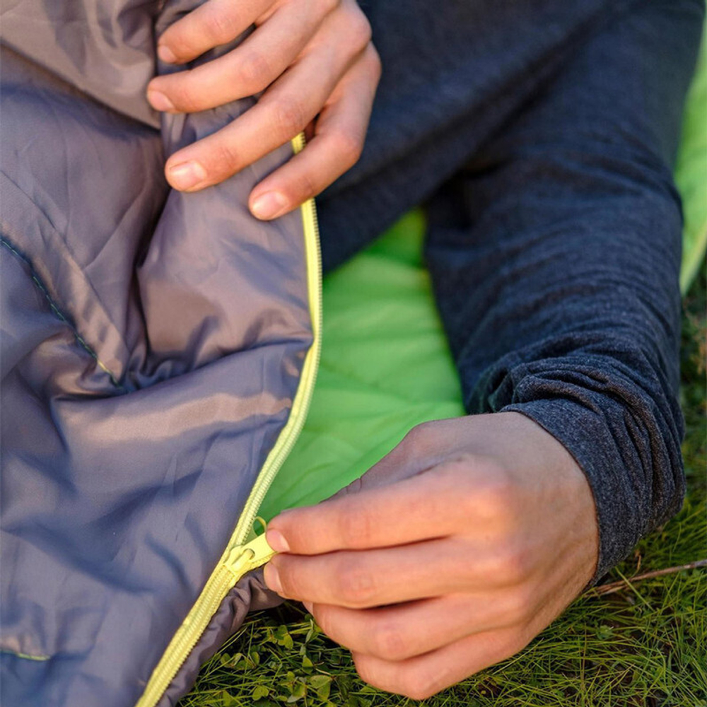 Спальный мешок одеяло, 220х75 см, 2 сл, ПЭ, холлофайбер, Bestway, шт