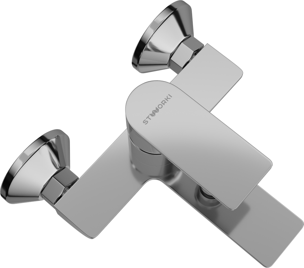 Смеситель для ванны с душем STWORKI Гриндстед S29100CR хром