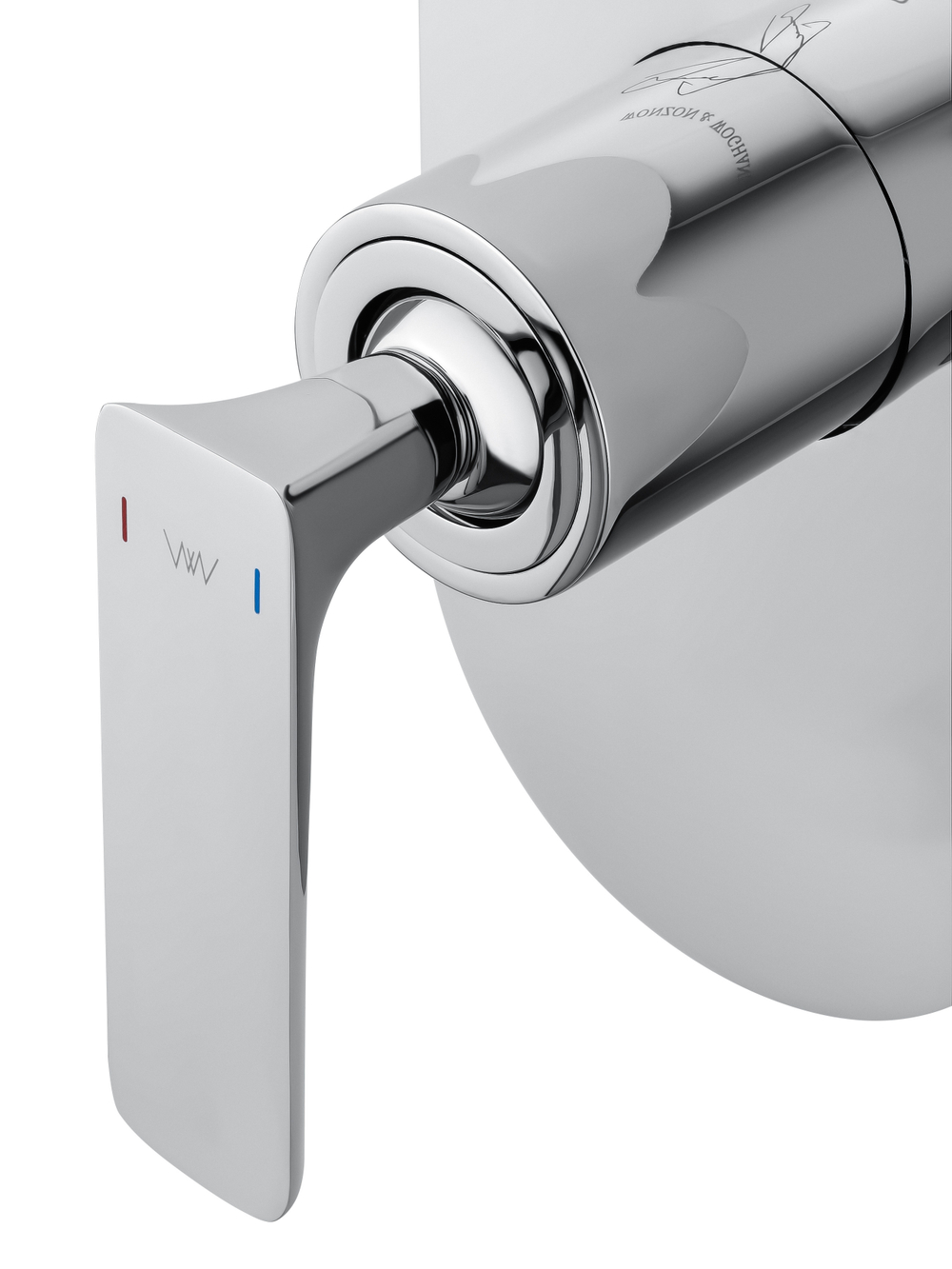 Смеситель для душа встраиваемый WONZON & WOGHAND SHARK, Хром (WW-484700-CR)