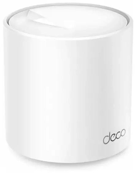 Беспроводной маршрутизатор TP-Link Mesh Deco X50 802.11ax, 3000(574+2400) Мбит/с, 2.4ГГц и 5ГГц, 2xLAN (1-pack)