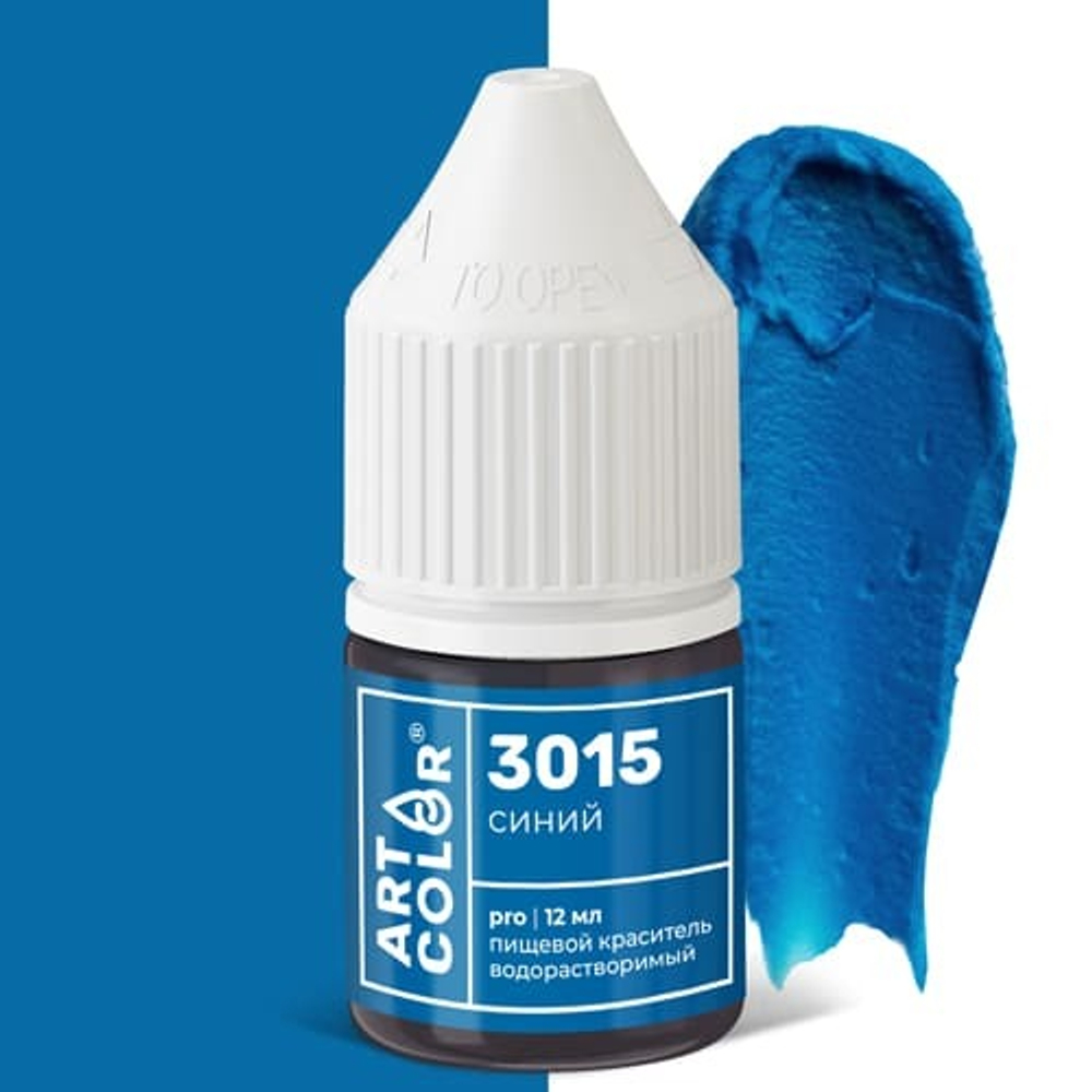 Краситель водорастворимый гелевый Синий (Art Color Pro) (12мл)