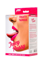 Телесный двусторонний мастурбатор Fruity Tongue - ротик и вагина (Цвет: телесный)