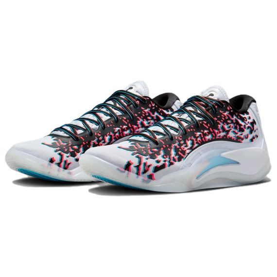 Джордан Сион 3 Баскетбольные кольца Низкие Белые Черные Красные Мужские