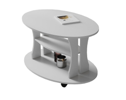 Столик журнальный Консул-1, белый