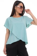 Блуза Яркое лето (бирюза) Diolche