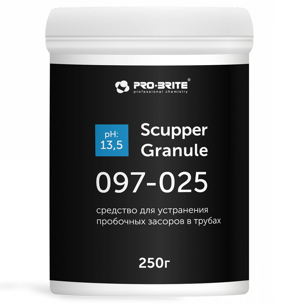 Средство для прочистки канализационных труб Pro-Brite Scupper Granule 097-025 гранулированное 250 г
