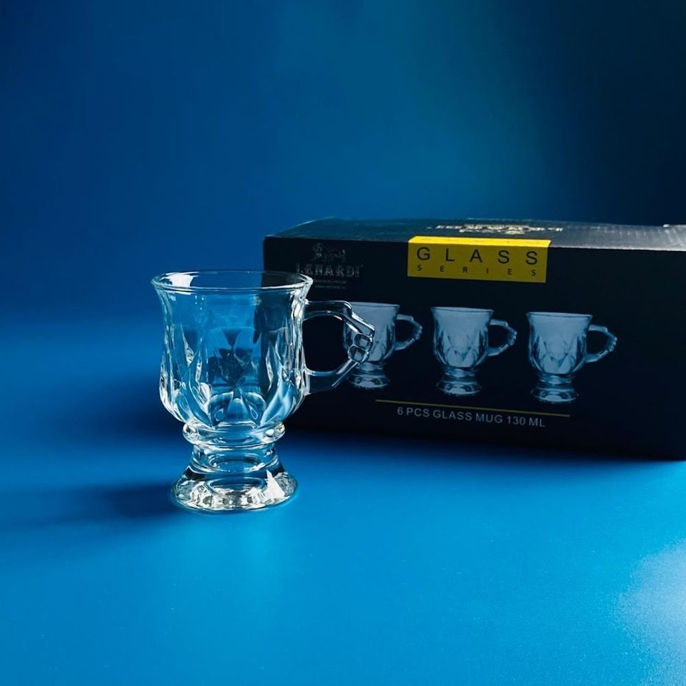 Lenardi 588-623 Набор из 6 стаканов 130мл в под.уп.(х12)Стекло