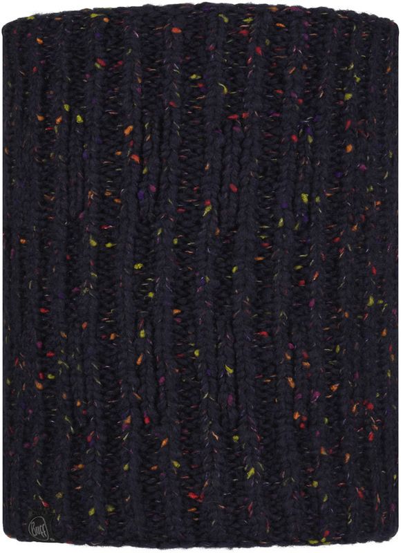 Вязаный шарф-труба с флисом Buff Neckwarmer Knitted Polar Kim Night Blue Фото 1