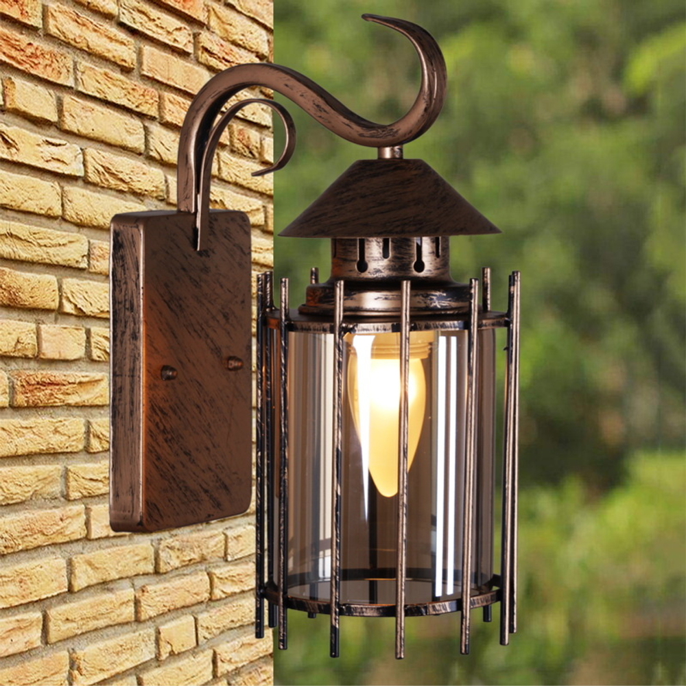 Садово-парковый светильник Reluce E27 08284-9.2-001U BKG