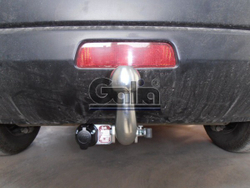 Фаркоп оцинкованный Galia N054A для Nissan Qashqai 2007-2014, Qashqai 2 2014-(паспорт и сертификат в комплекте)(без электрики)