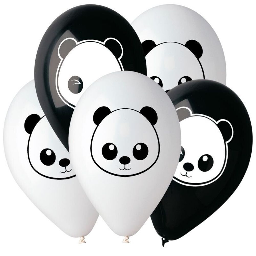 Набор воздушных шаров. Панда.