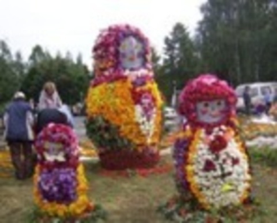 Топиарная фигура Матрешка