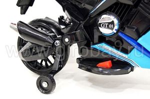 Детский электромотоцикл River Toys M111MM синий