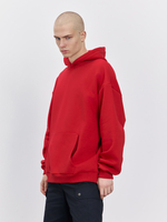 Худи с начесом (красный)