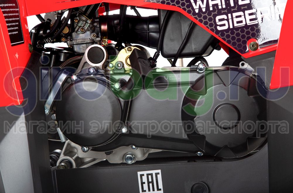 Бензиновый квадроцикл WHITE SIBERIA BARS 200CC PRO (Красный) Бензиновый квадроцикл WHITE SIBERIA BARS 200CC PRO (Красный) фото №16