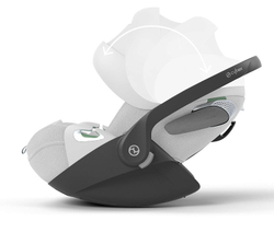Автокресло Cybex Cloud T i-Size Platinum White Plus