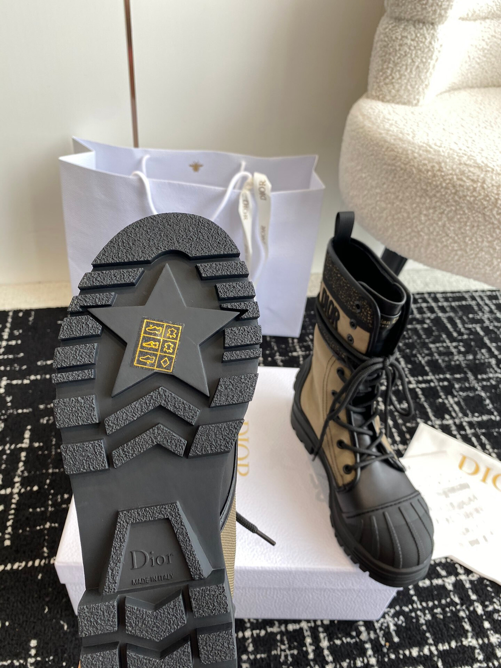 Christian Dior D-Major Ankle Boot