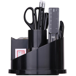 Настольный набор DELI "E38251A", 17 предметов, черный