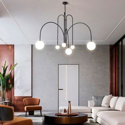 Люстра На Штанге Day L12 D130 Black By Imperiumloft