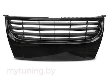 Решетка радиатора GLOSSY BLACK для Volkswagen Touran 07-10