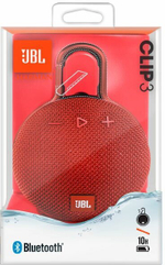 Портативная акустика JBL CLIP 3 Red (красный)