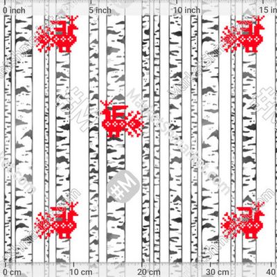 Славянские птицы-павы в березовом лесу by Arte_piuma 189 DPI