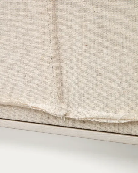 Maha Картина Белая с горизонтальной линией 52 х 72 см