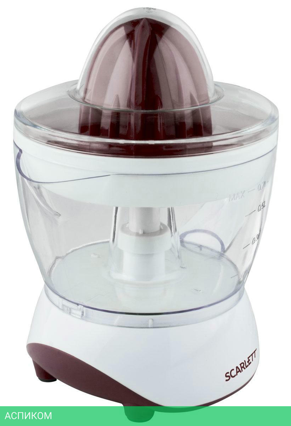 Соковыжималка Scarlett SC-JE50C06 белый/красный
