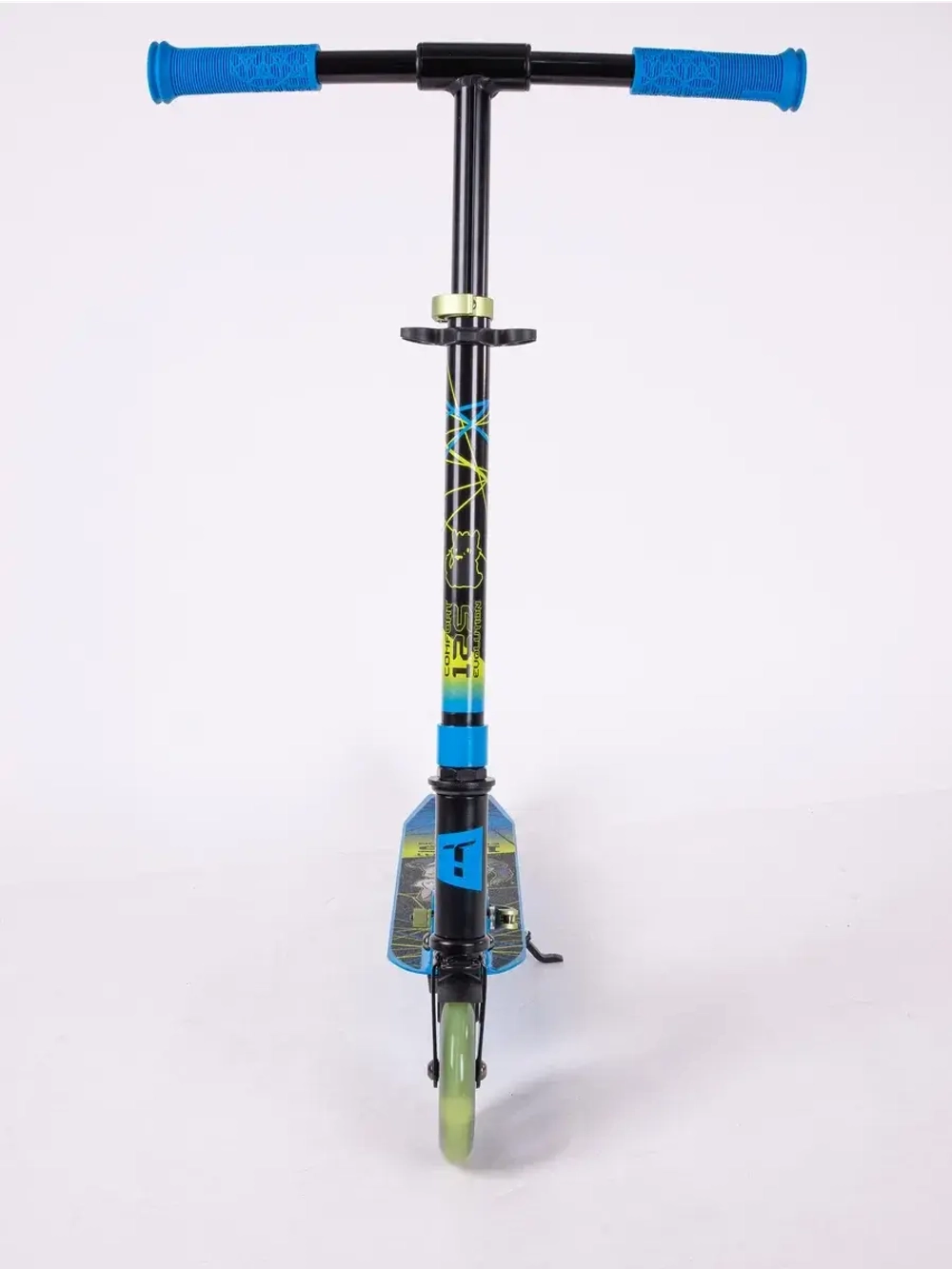 Самокат Тech Тeam COMFORT 125 blue 1/4 голубой