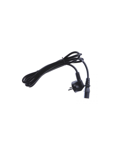 Power Cube кабель питания, разъем: Schuko(евровилка) - IEC 320 C13, длина 1.8 м., сечение 3x1.00, 16А, медь+ ПВХ, с заземлением, Россия, цвет черный