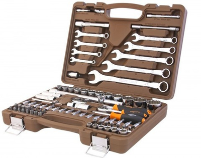 Набор инструментов OMBRA OMT82S12 1/4"  1/2"DR  Торкс 82 предмета